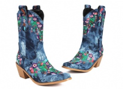 Bohemian Garden Western Boot