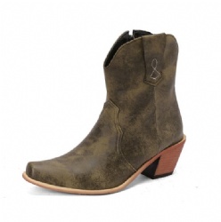 Rustic Brown Western Boot
